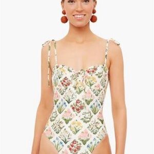 Agua Bendita Magdalena Floral One Piece Swimsuit - Multicolor